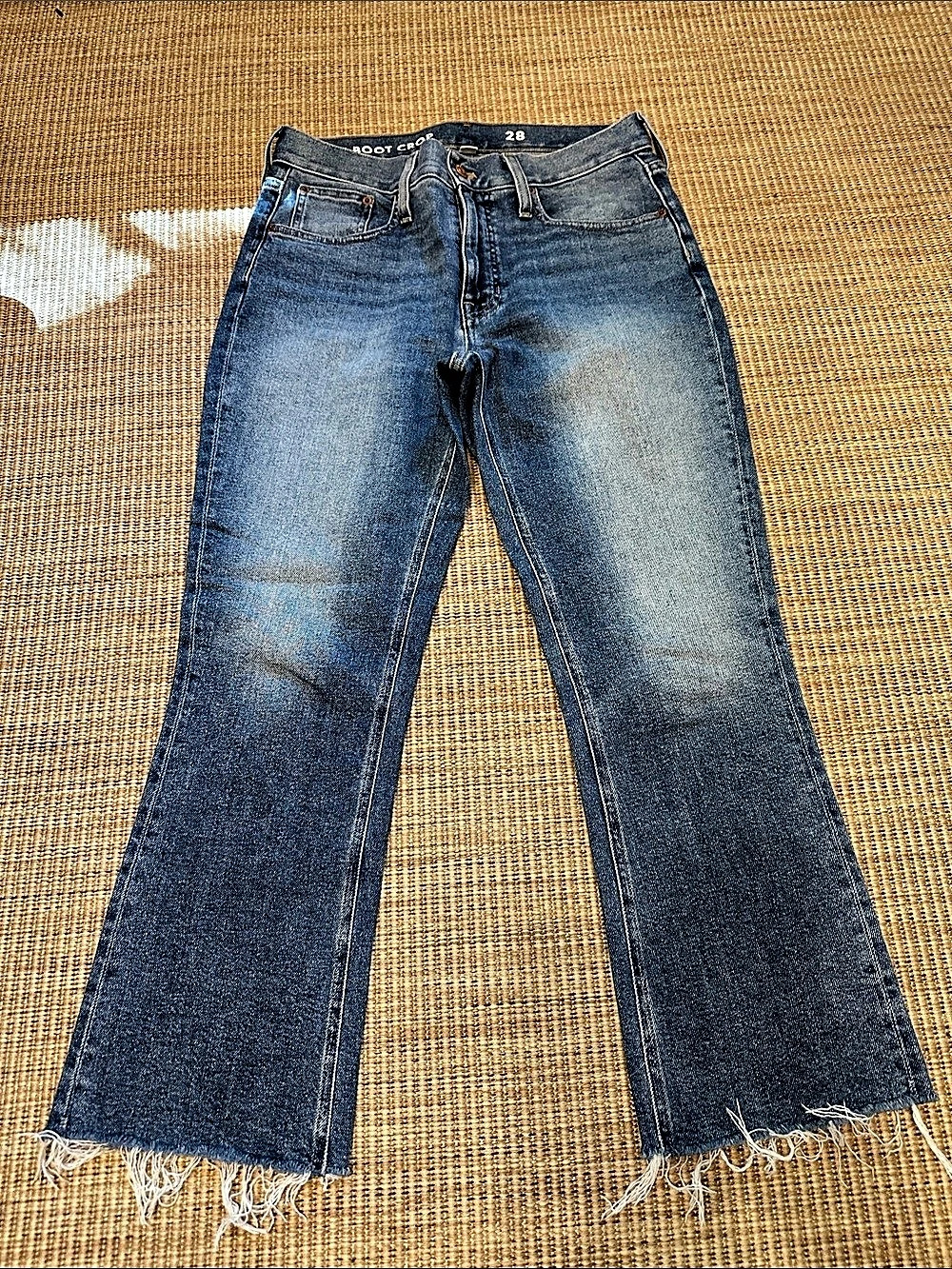 J.Crew 9” Billie Demi Boot Crop - Size 28